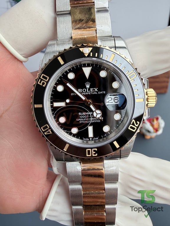Rolex Submarine Date Two-Tone Black Dial - 10