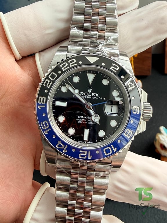 Rolex GMT-Master II Batgirl Blue Black Bezel - 11