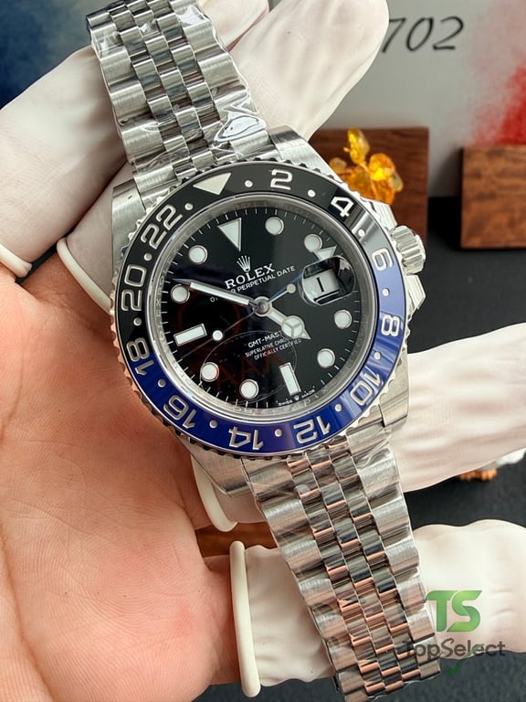 Rolex GMT-Master II Batgirl Blue Black Bezel - 14