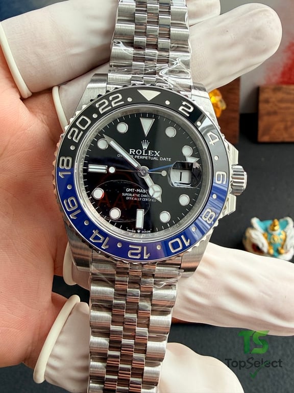 Rolex GMT-Master II Batgirl Blue Black Bezel - 15