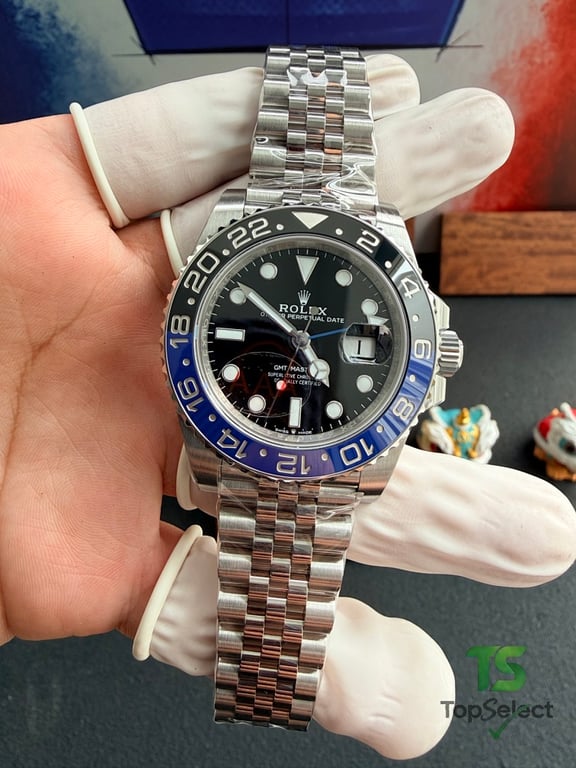 Rolex GMT-Master II Batgirl Blue Black Bezel - 18