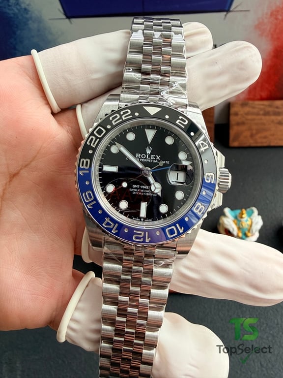 Rolex GMT-Master II Batgirl Blue Black Bezel - 19