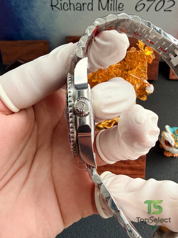 Rolex GMT-Master II Batgirl Blue Black Bezel - 8