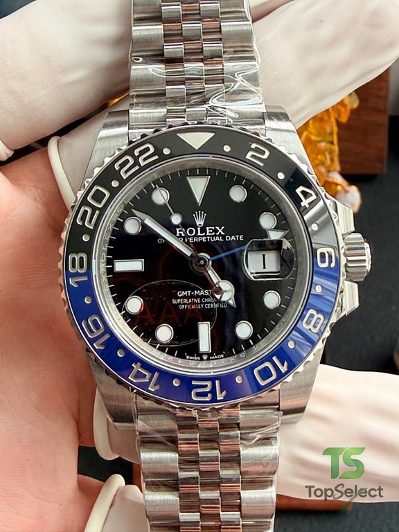Rolex GMT-Master II Batgirl Blue Black Bezel - 10