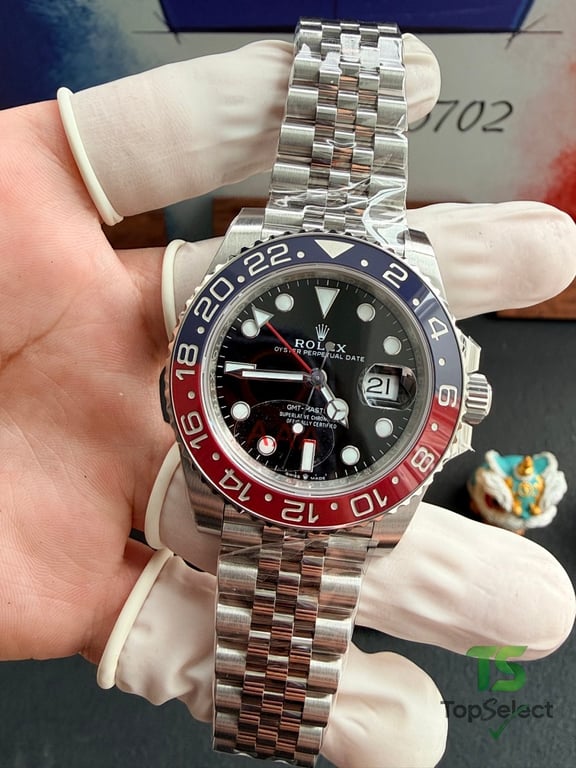 Rolex GMT-Master II Pepsi Jubilee Bracelet - 18