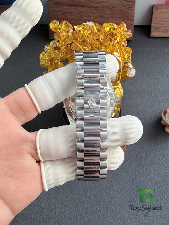 Rolex Day-Date White Dial Roman Numerals - 2