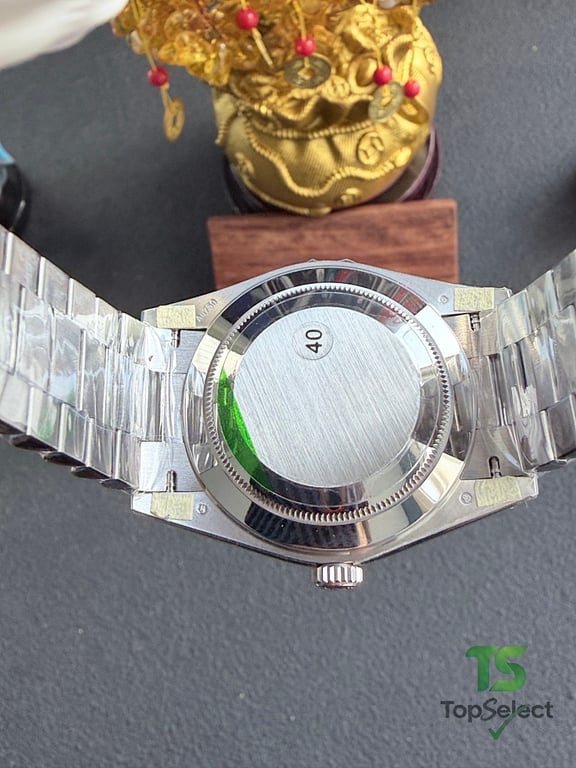 Rolex Day-Date White Dial Roman Numerals - 7