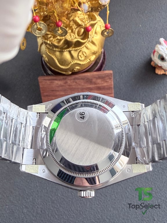 Rolex Day-Date Green Dial Silver - 6