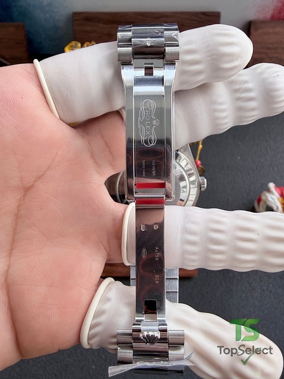 Rolex Day-Date Green Dial Silver - 8