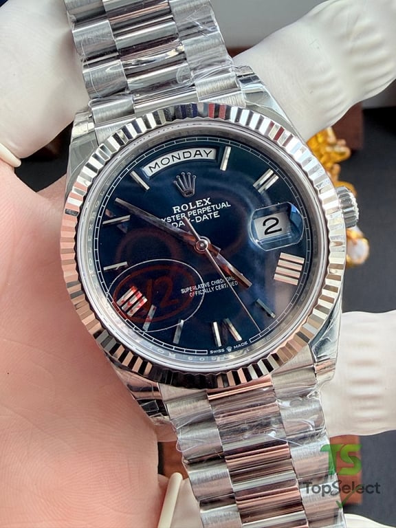 Rolex Day-Date Oyster Perpetual Blue Dial - 13