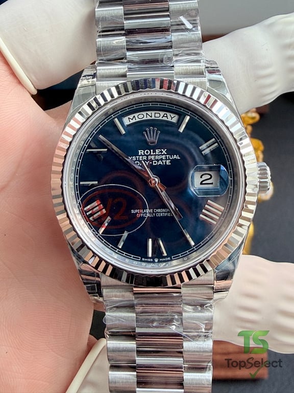 Rolex Day-Date Oyster Perpetual Blue Dial - 14