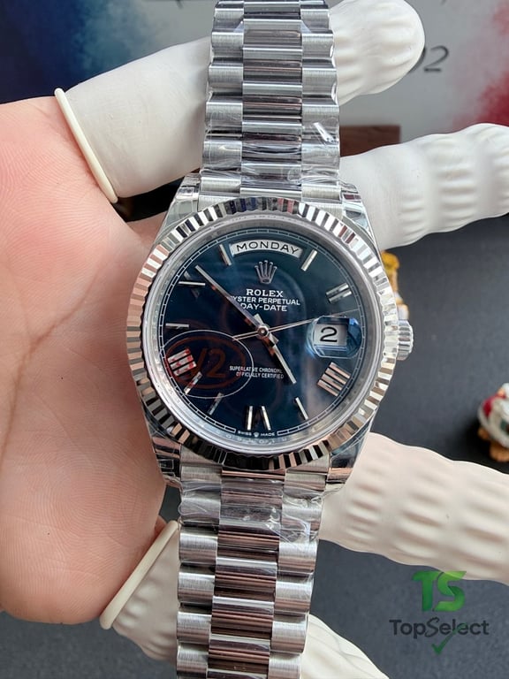 Rolex Day-Date Oyster Perpetual Blue Dial - 18