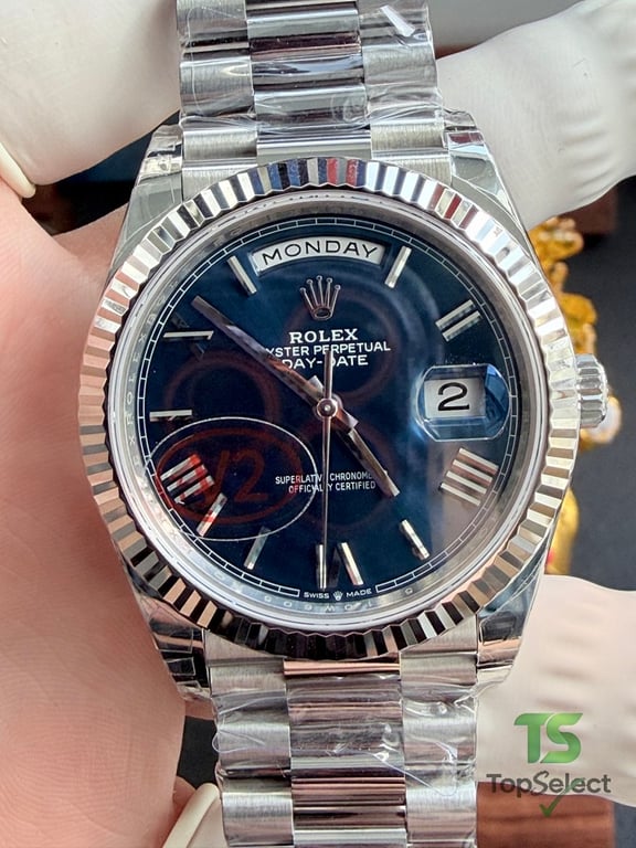Rolex Day-Date Oyster Perpetual Blue Dial - 10