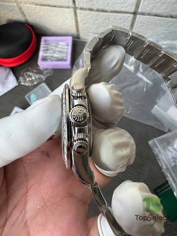 Rolex Daytona 116576 Moissanite Iced Out - 19