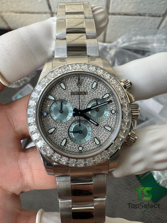 Rolex Daytona 116576 Moissanite Iced Out - 21