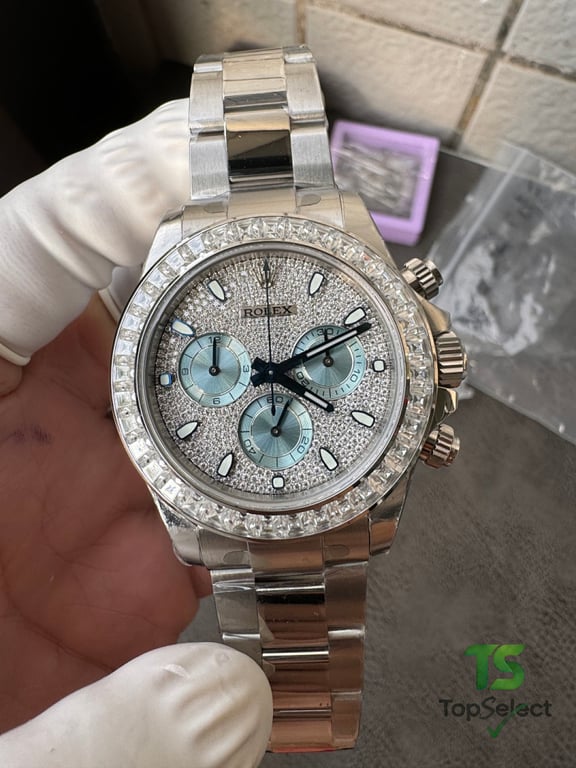 Rolex Daytona 116576 Moissanite Iced Out - 27
