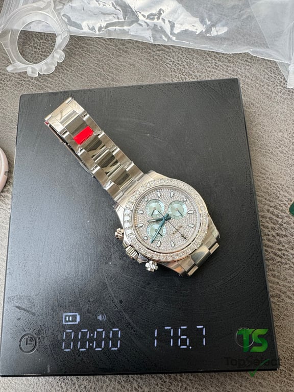 Rolex Daytona 116576 Moissanite Iced Out - 10