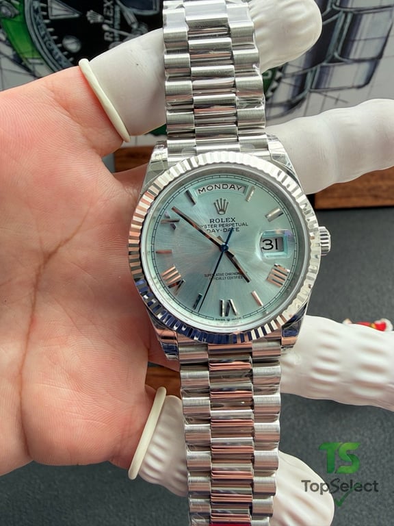 Rolex Day-Date Ice Blue Dial - 17