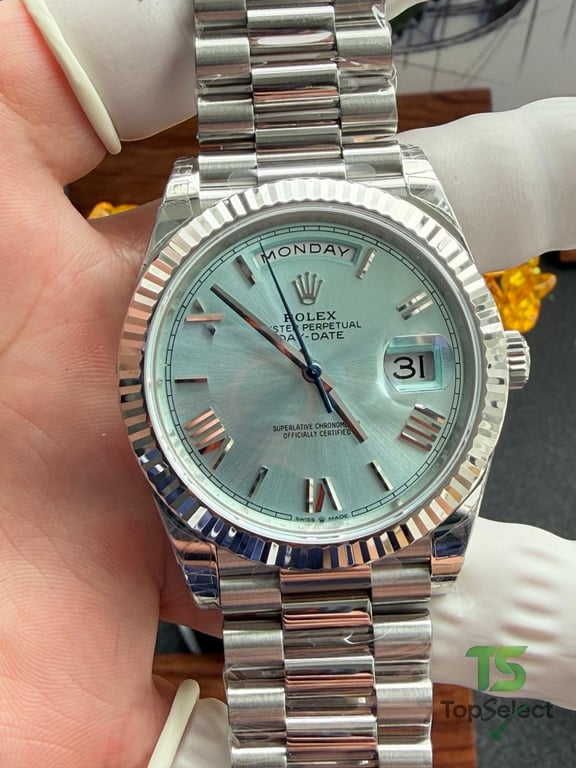 Rolex Day-Date Ice Blue Dial - 18
