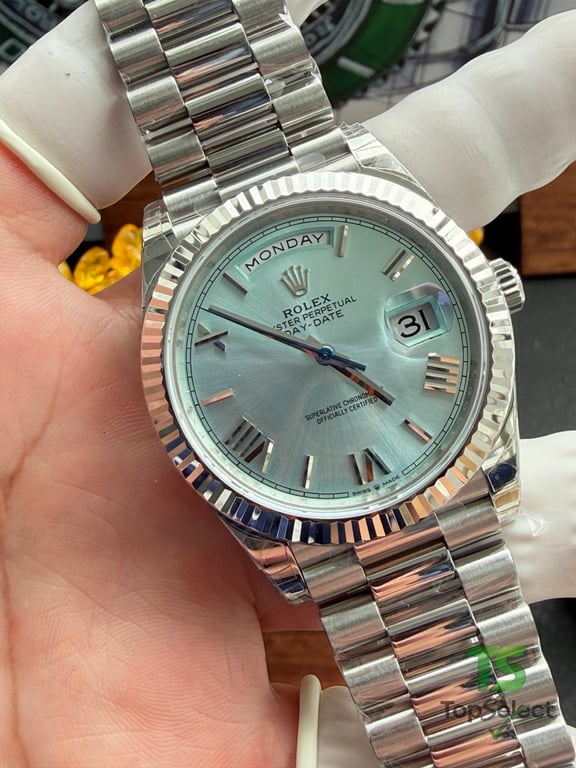 Rolex Day-Date Ice Blue Dial - 5