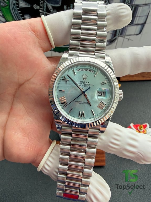 Rolex Day-Date Ice Blue Dial - 8