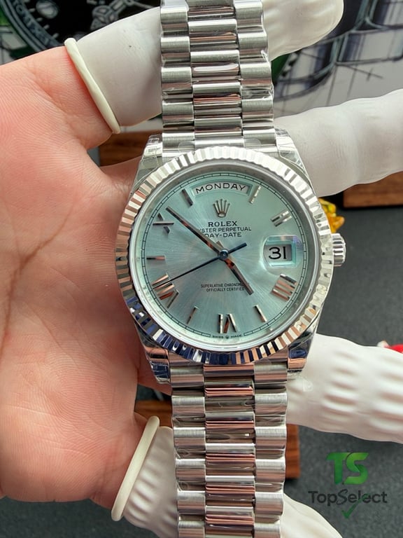 Rolex Day-Date Ice Blue Dial - 9