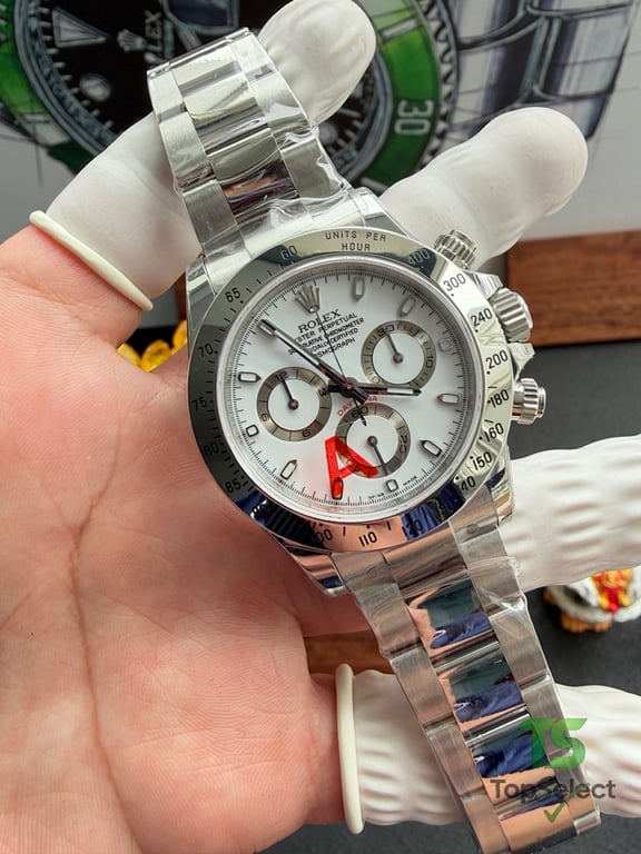Rolex Cosmograph Daytona White Dial Steel - 15