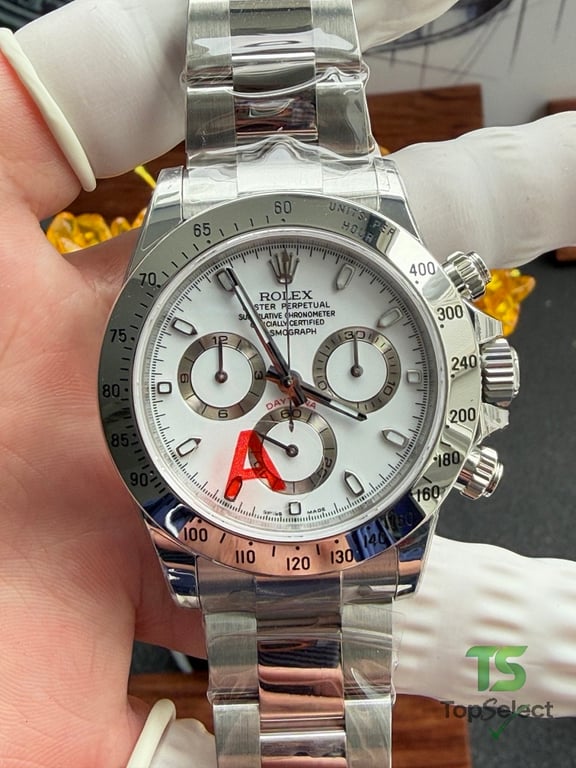 Rolex Cosmograph Daytona White Dial Steel - 18
