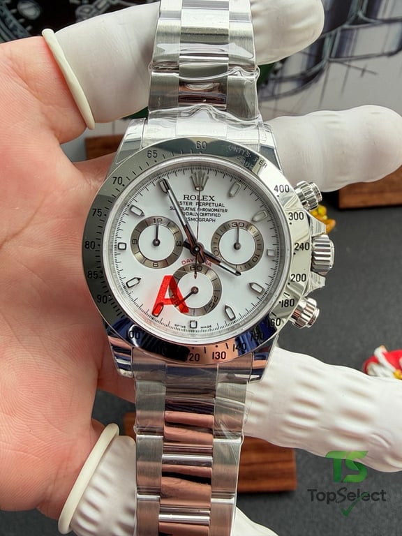 Rolex Cosmograph Daytona White Dial Steel - 3