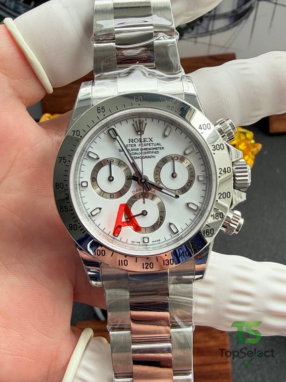 Rolex Cosmograph Daytona White Dial Steel - 5