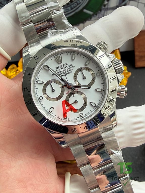 Rolex Cosmograph Daytona White Dial Steel - 6