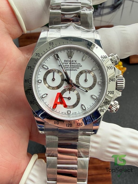 Rolex Cosmograph Daytona White Dial Steel - 7
