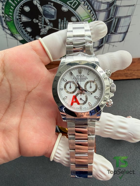 Rolex Cosmograph Daytona White Dial Steel - 9