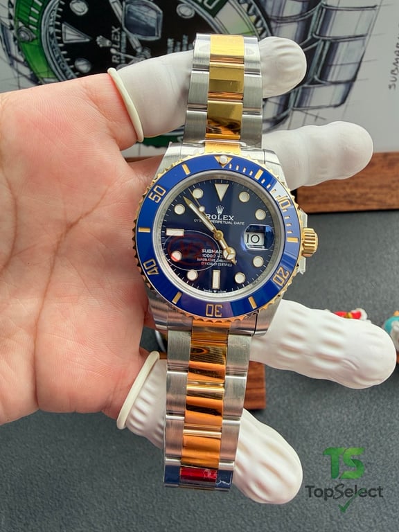 Rolex Submariner Date Blue Gold 41mm - 18