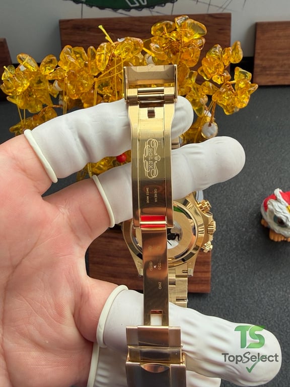 Rolex Cosmograph Daytona Gold Green Dial - 12