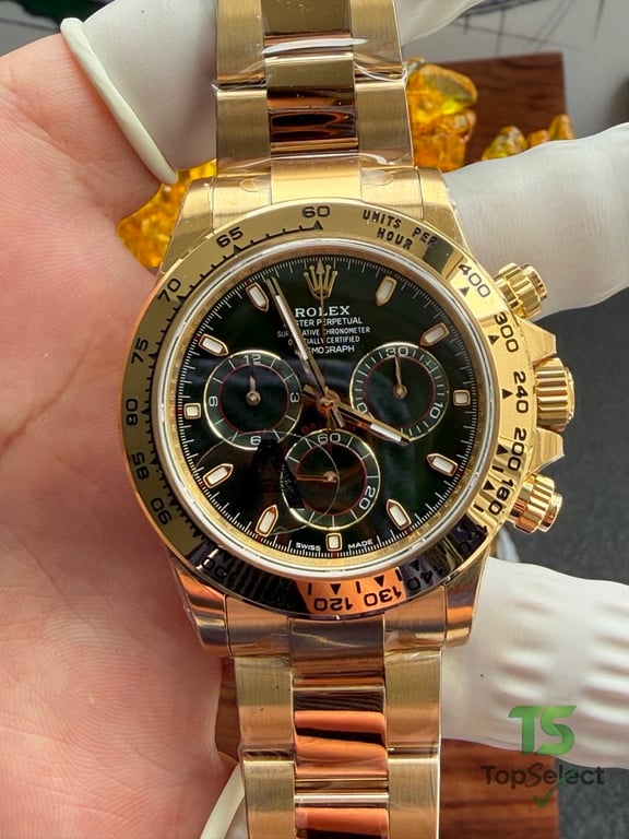 Rolex Cosmograph Daytona Gold Green Dial - 29