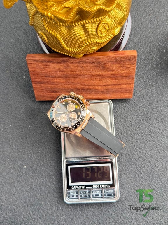 Rolex Cosmograph Daytona Rose Gold Black Dial - 7