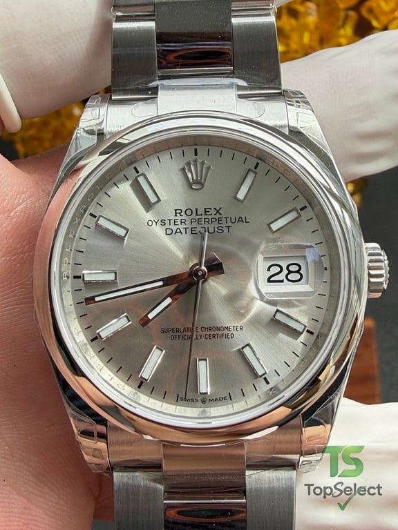 Rolex Datejust 36 Silver Dial Oyster Bracelet - 15