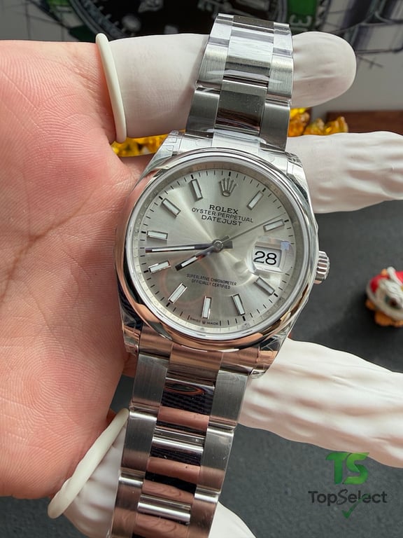 Rolex Datejust 36 Silver Dial Oyster Bracelet - 17