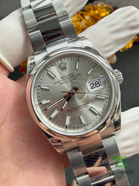Rolex Datejust 36 Silver Dial Oyster Bracelet - 3