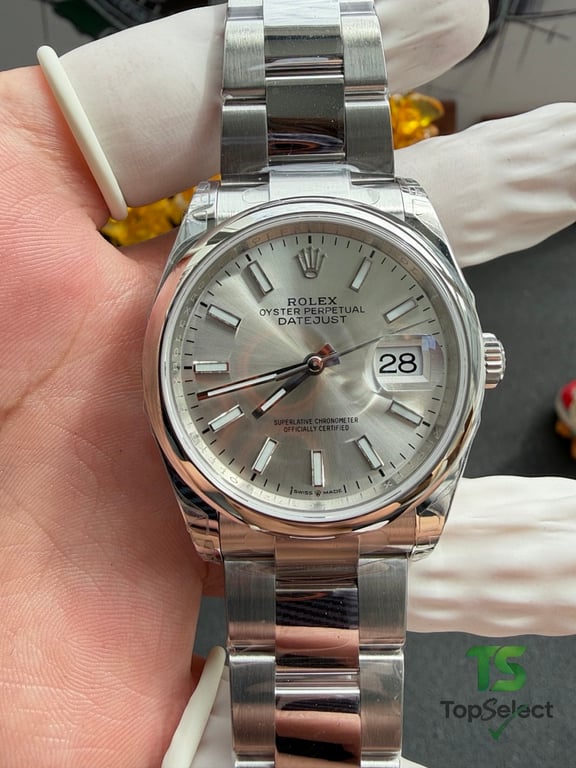 Rolex Datejust 36 Silver Dial Oyster Bracelet - 9
