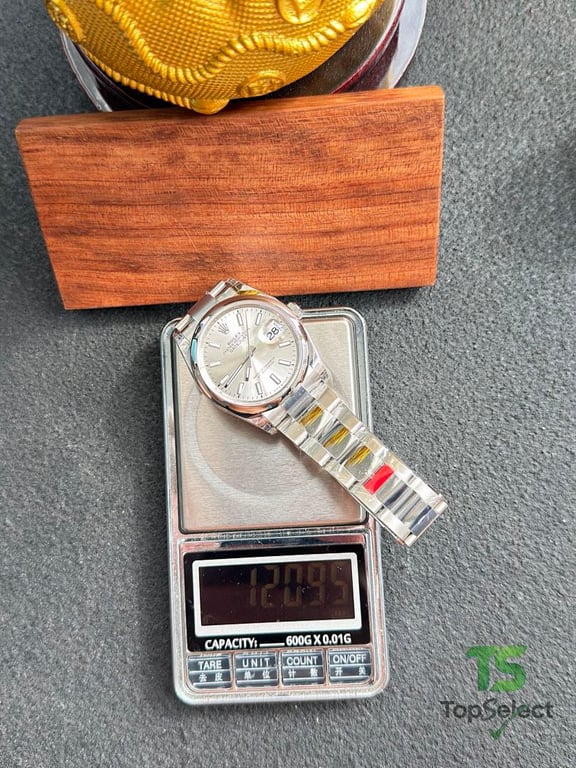 Rolex Datejust 36 Silver Dial Oyster Bracelet - 10