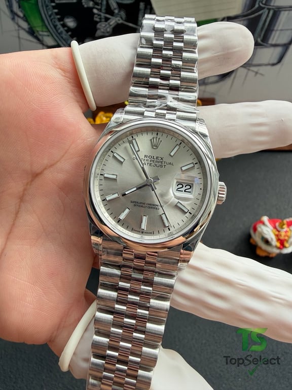 Rolex Datejust 36 Silver Dial Jubilee Bracelet - 19