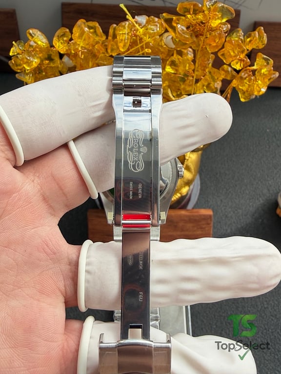 Rolex Datejust 36MM Black Dial Moissanite Bezel - 13
