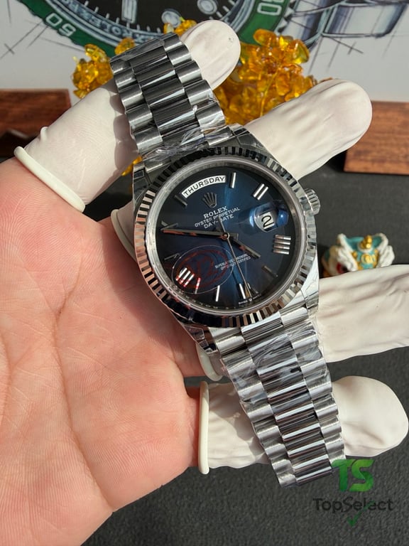 Rolex Day-Date Blue Gradient Dial - 18
