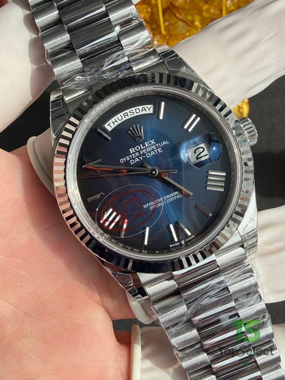 Rolex Day-Date Blue Gradient Dial - 3