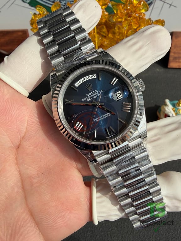 Rolex Day-Date Blue Gradient Dial - 5