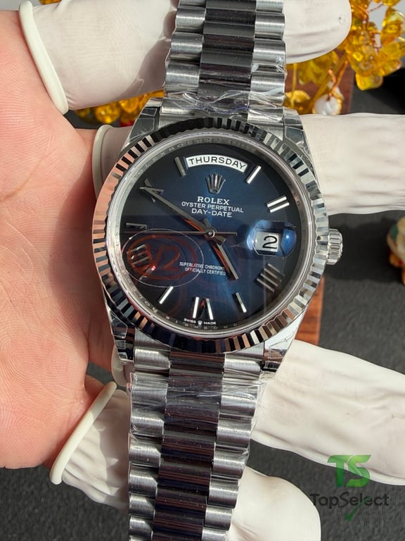 Rolex Day-Date Blue Gradient Dial - 8