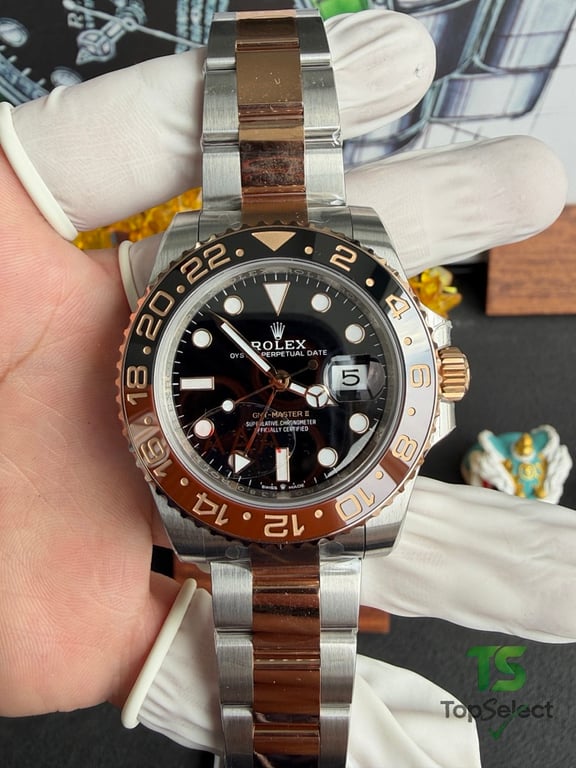 Rolex GMT-Master II Root Beer Two-Tone - 3