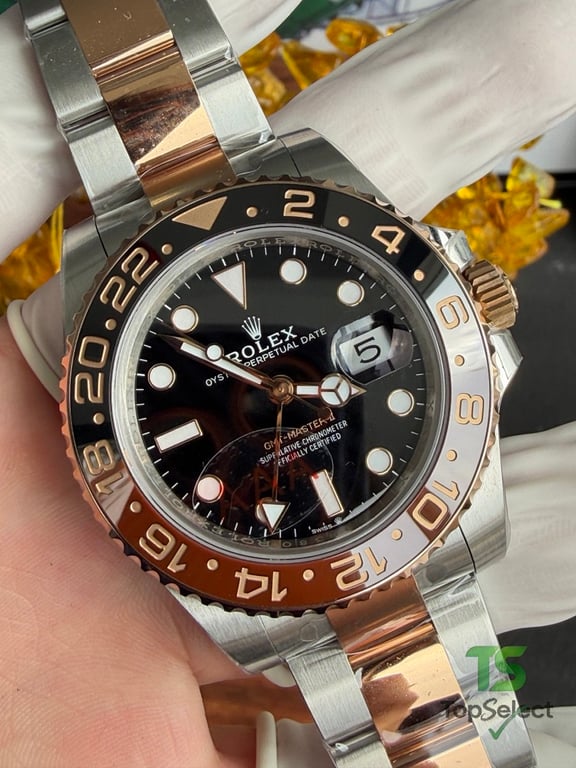 Rolex GMT-Master II Root Beer Two-Tone - 4